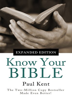 cover image of Know Your Bible&#8212;Expanded Edition